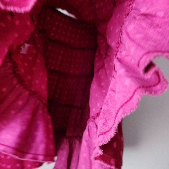 MINI BODEN corduroy kids skirt in pink polka dot size 7-8Y - Picture 5 of 7